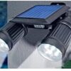 Solar Powered Spot Lights with Motion Detector